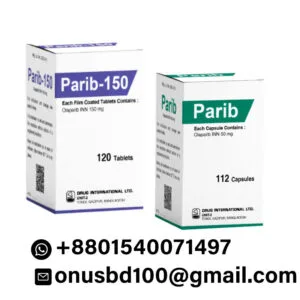 Parib 150 mg packaging