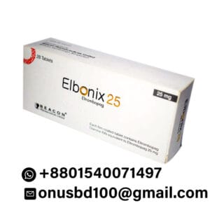 Elbonix 25 mg price-The best eltrombopag generic in USA