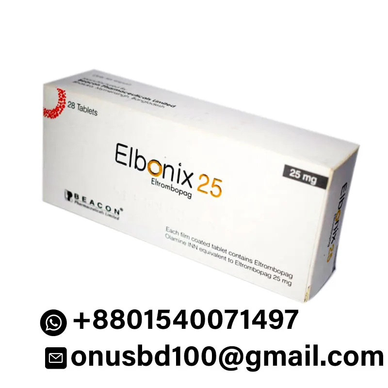 Elbonix 25 mg price-The best eltrombopag generic in USA