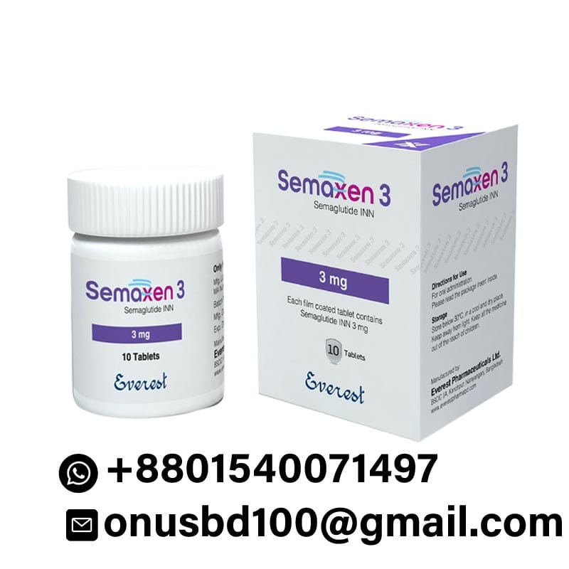 Semaxen 3 mg oral semaglutide pack for weight loss
