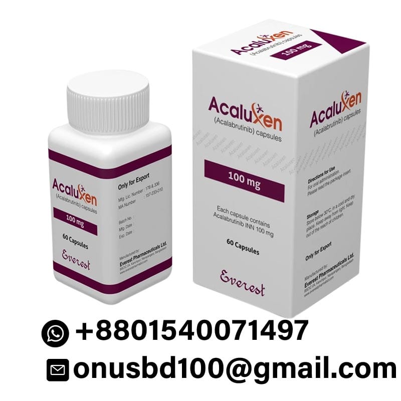 Buy Acaluxen 100 mg (Acalabrutinib) INN Online at affordable price