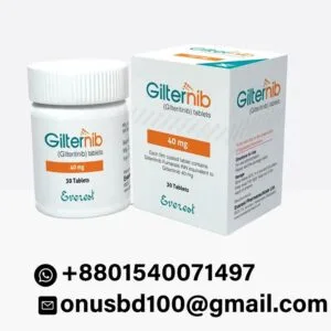 Gilternib 40 mg tablets for FLT3-mutated acute myeloid leukemia treatment