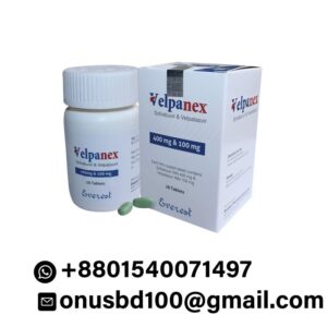 Velpanex for Hepatitis C. A fixed dose combined medicine of 400 mg sofosbuvir and 100 mg Velpatasvir