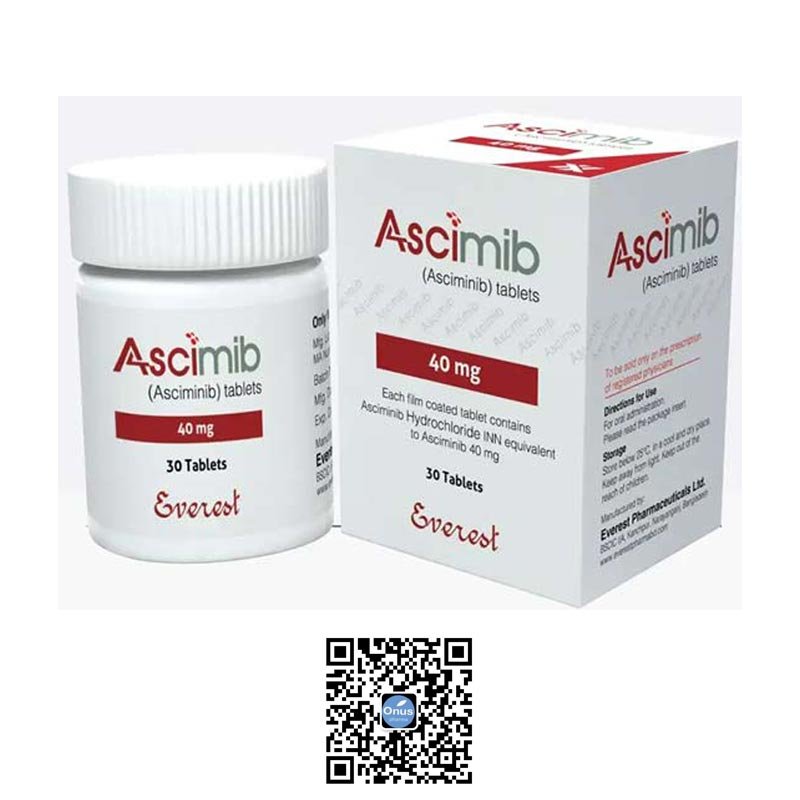 Asciminib 40 mg tablet (Ascimib)