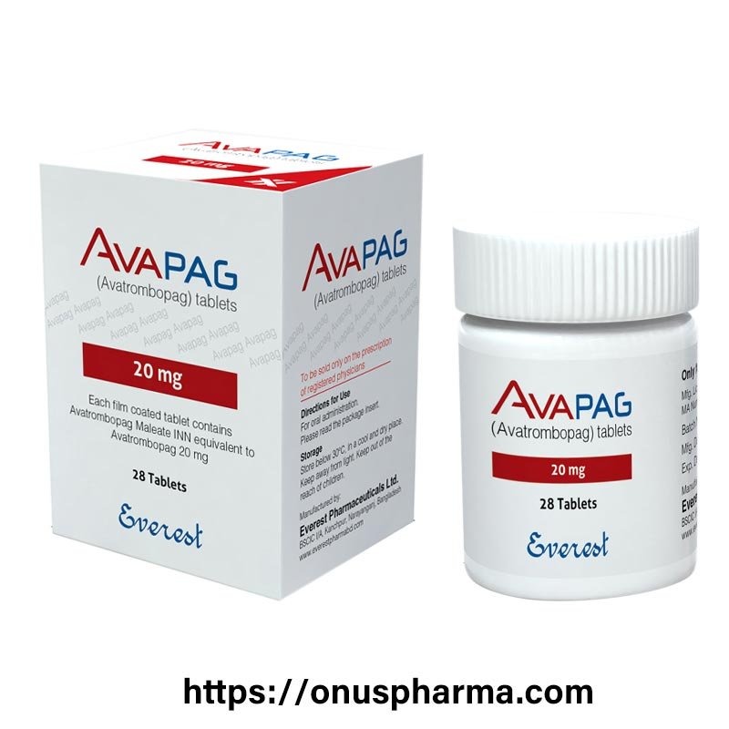Avapag (Avatrombopag 20 mg tablets)