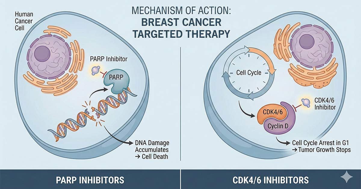 Targeted therapy for breast cancer